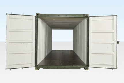 20 Fuß x 8 Fuß Tunnelcontainer (Doppelendtür) 1. Fahrt