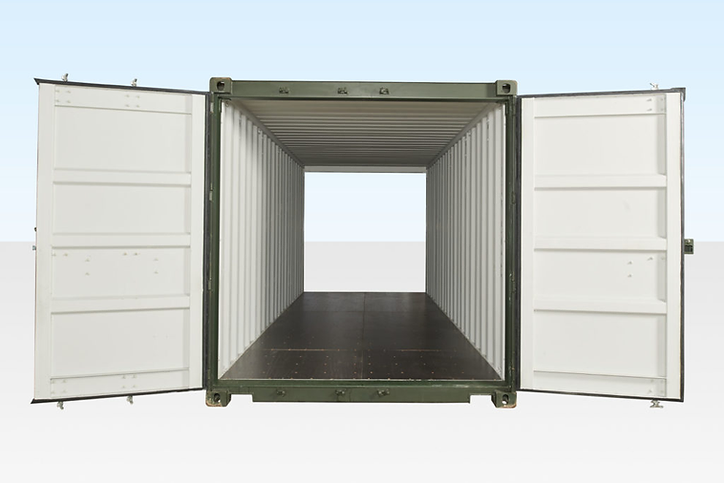 1 20 Fuß x 8 Fuß Tunnelcontainer (Doppelendtür) 1. Fahrt – Bild 1