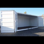 Container 20 Fuß offene Seite neu