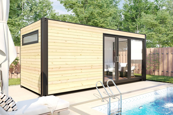 1 Saunakabine V6 Versandcontainer – Bild 1