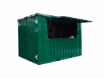 Containerstange 3 x 2 Meter Grün RAL 6005
