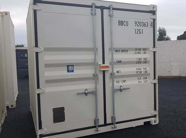 1 10′ DRY Seecontainer 1. Fahrt – Bild 1