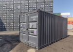 Container 20 Fuß Grau 1. Fahrt (Neu)