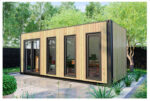 Vorgefertigter Gartenbürocontainer Garden Office V1 / 13,2M2