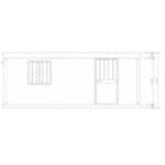 Bungalow Büro Neue Serie Isoplus 6 Meter – Bild 10