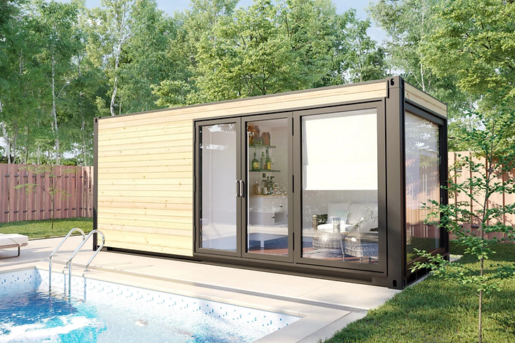 2 Saunakabine V6 Versandcontainer – Bild 2