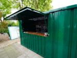 Containerstange 3 x 2 Meter Grün RAL 6005 – Bild 2