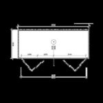 Container 20 Fuß offene Seite neu – Bild 3
