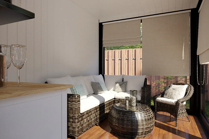 3 Saunakabine V6 Versandcontainer – Bild 3