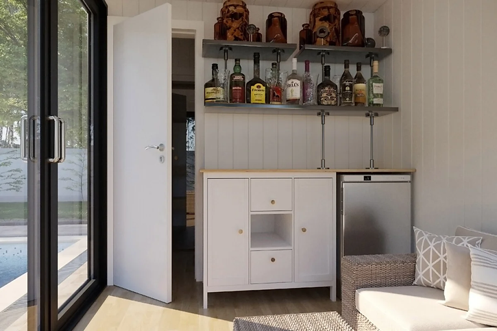 3 Versandcontainer Saunakabine V7 – Bild 3