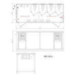 Block Sanitär Gemischt 6 Meter – Bild 5