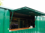 Containerstange 3 x 2 Meter Grün RAL 6005 – Bild 6